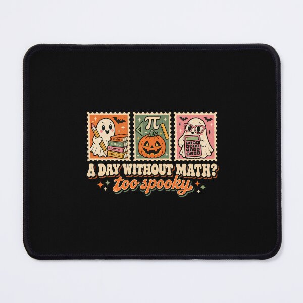 Item preview, A Day Without Math Too Spooky Funny Halloween Teacher Graphic designed and sold by Whirx.