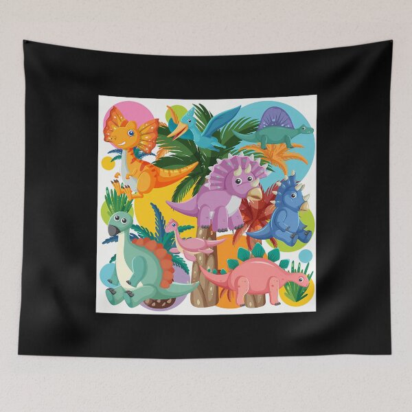 Item preview, Cute Dinosaur Zoo designed and sold by NesWorks.