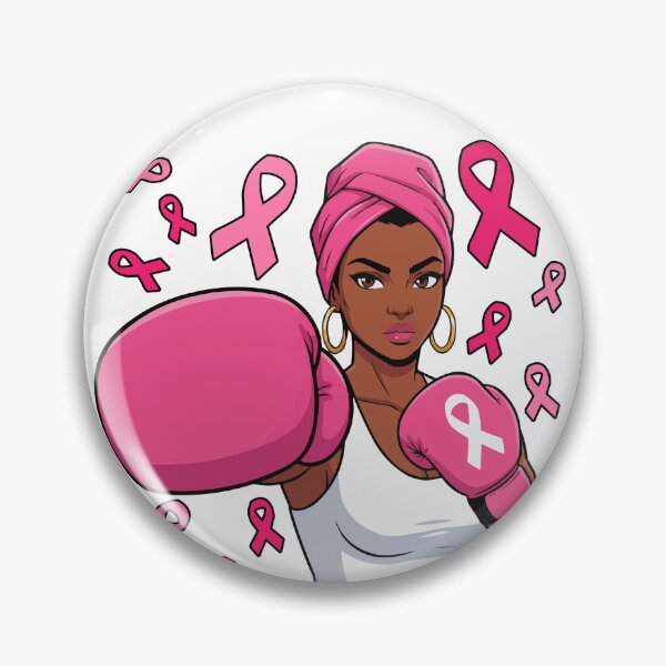 Item preview, Afro African American Women Fight Breast Cancer Awareness Month designed and sold by MrDesing10 ⭐⭐⭐⭐⭐.