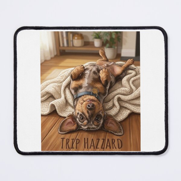 Item preview, Dachshund trip hazard cut/funny design designed and sold by RNGAPPAREL28.