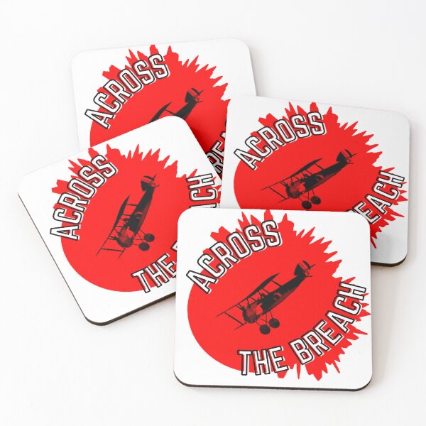 Item preview, Across the Breach Biplane Logo designed and sold by Michael Krogh Books.