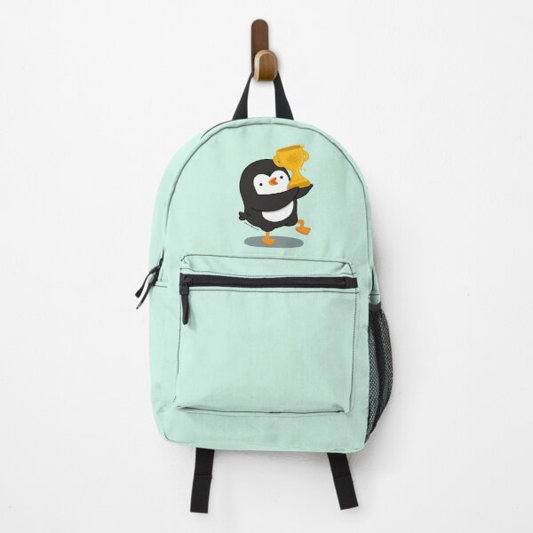 Item preview, Penguin celebrating tiny wins  designed and sold by julianamotzko.