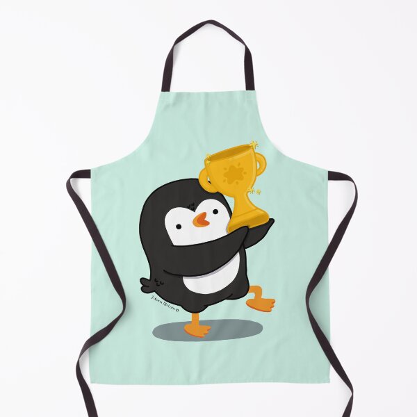 Item preview, Penguin celebrating tiny wins  designed and sold by julianamotzko.