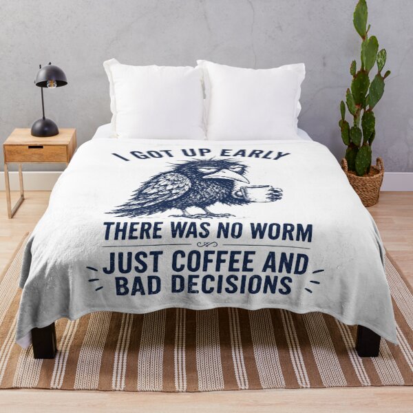 Item preview, I Got Up Early There Was No Worm Morning designed and sold by YalenArt.