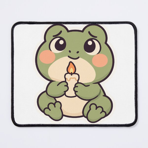 Item preview, Anxiety Frog Lit a Candle Still Anxious designed and sold by OuqCreations.