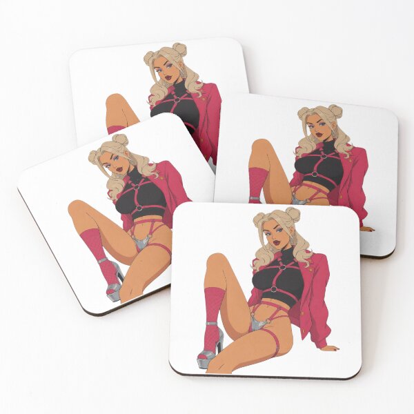 Item preview, Vintage Pin Up Blonde Girl Retro Anime Glamour designed and sold by  Hollow Moon Studios..