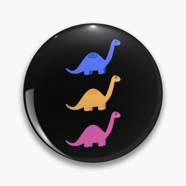 Aperçu de l'œuvre Trio de dinosaures colorés créée et vendue par NesWorks.