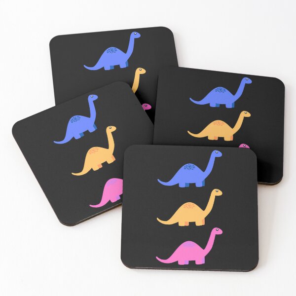 Item preview, Colourful Dino Trio designed and sold by NesWorks.