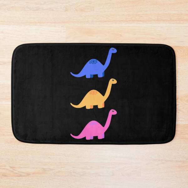Aperçu de l'œuvre Trio de dinosaures colorés créée et vendue par NesWorks.