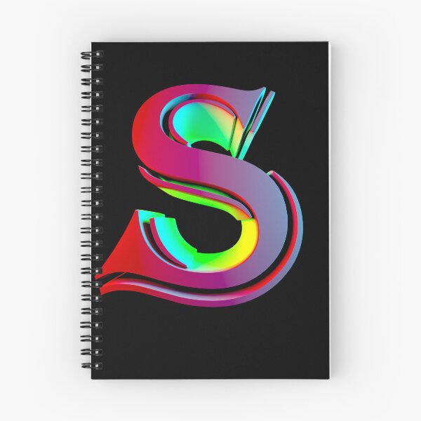 Item preview, Neon 3D Letter S - Retro Synthwave Style designed and sold by Creatigrafo.