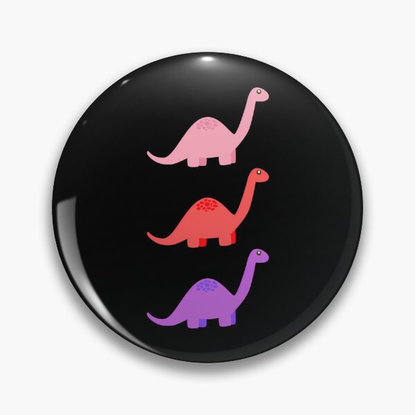 Item preview, Trío de dinosaurios coloridos designed and sold by NesWorks.