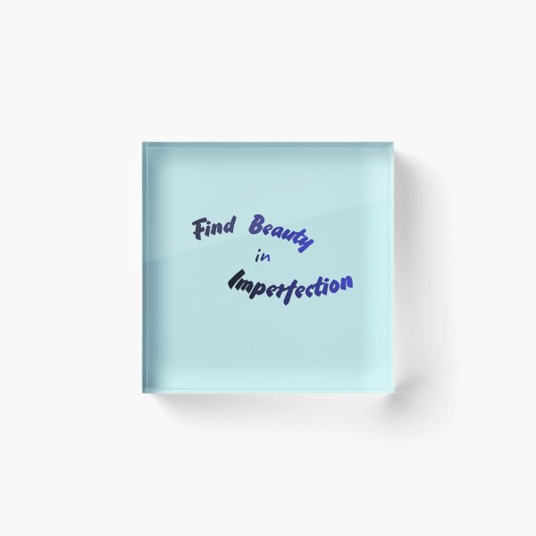 Item preview, Find Beauty in Imperfection – Typography Design designed and sold by Julia N.
