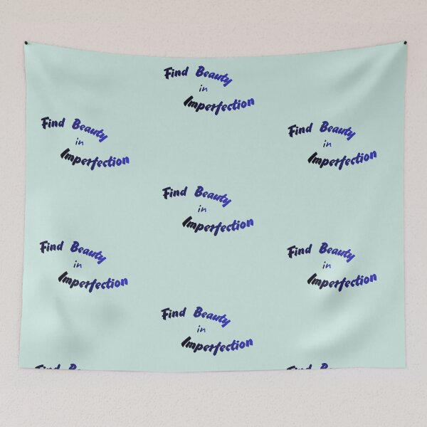 Item preview, Find Beauty in Imperfection – Typography Design designed and sold by Julia N.