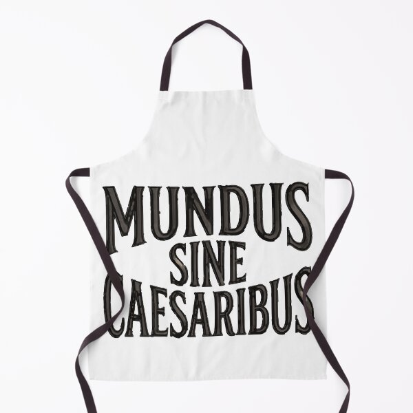 Item preview, MUNDUS SINE CAESARIBUS Latin Quote designed and sold by ArtDesignTp.