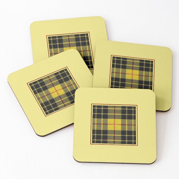 Item preview, Mu’ur (UM) Empire™ al-Benhadiel©™ acquisition, Yellow & Black Plaid designed and sold by HardyKnitDesign.