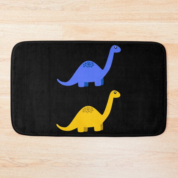 Aperçu de l'œuvre Drapeau ukrainien Dino créée et vendue par NesWorks.