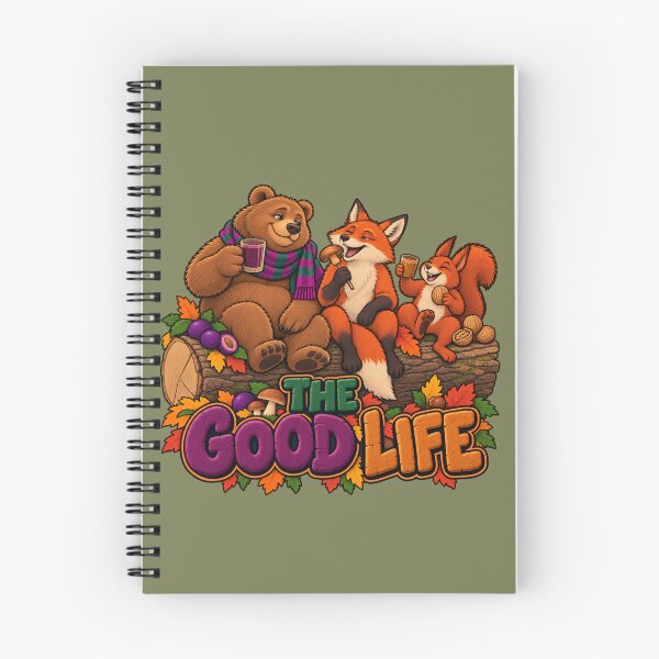 Item preview, The Good Life – Woodland Mates designed and sold by Aimetoi.