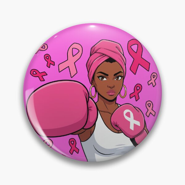 Item preview, Afro African American Women Fight Breast Cancer Awareness Month designed and sold by MrDesing10 ⭐⭐⭐⭐⭐.