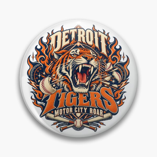 Item preview, Motor City Roar: Detroit Baseball Fury designed and sold by Dresut.