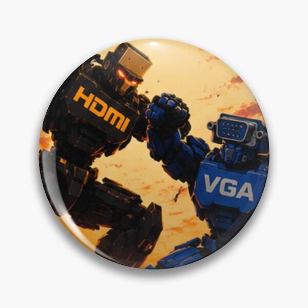 Item preview, HDMI vs VGA: Battle of the Cables designed and sold by samhawky.