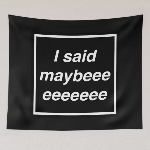 Item preview, I said maybeee new music manchester britpop love gallagher sign designed and sold by Doctor Schtrudel.
