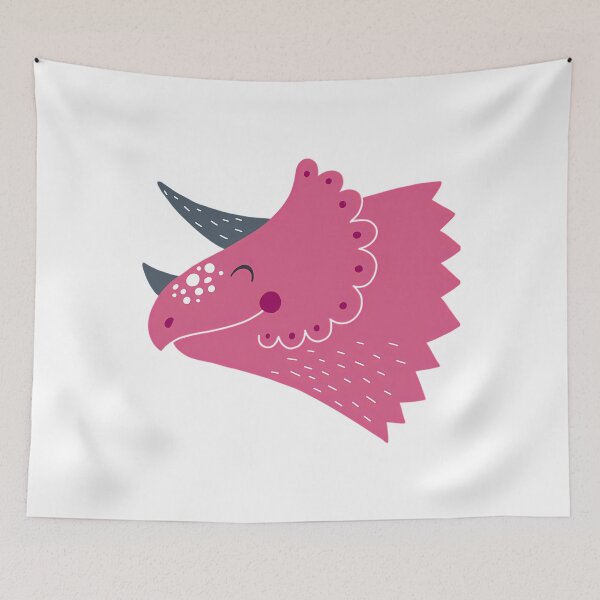 Item preview, The Smile Dinosaurus With Pink Colour designed and sold by NesWorks.