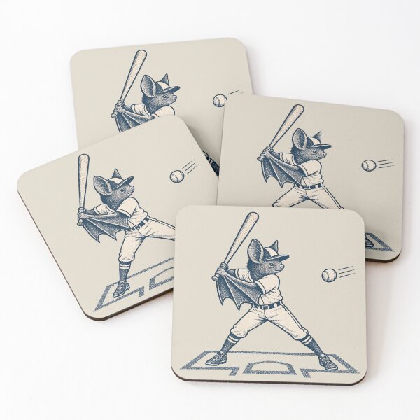 Item preview, Baseball Bat - Funny Animal Pun designed and sold by Douglystuff.