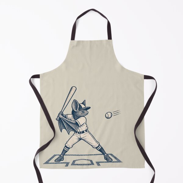 Aperçu de l'œuvre Batte de baseball - Jeu de mots animalier amusant créée et vendue par Douglystuff.