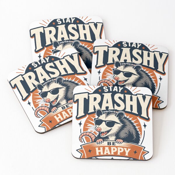 Item preview, Stay Trashy Be Happy designed and sold by LuxmioraArt.
