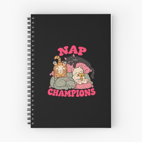 Item preview, Nap Champions Cozy Cats with a Tiny Trophy designed and sold by AMICO77.