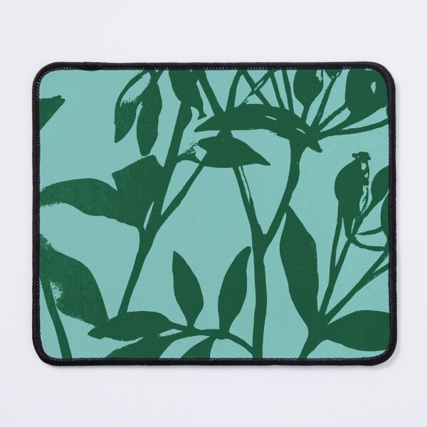 Item preview, Seafoam Green Botanical Modern Organic Pattern designed and sold by trajeado14.