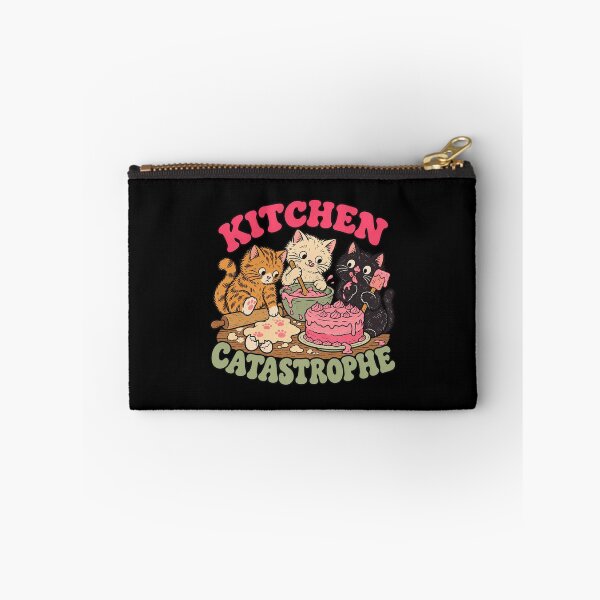 Item preview, Kitchen Catastrophe Funny Cats Baking a Cake designed and sold by AMICO77.