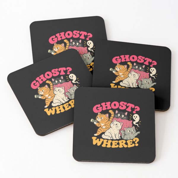 Item preview, Ghost Where Funny Cats Missing a Tiny Ghost designed and sold by AMICO77.