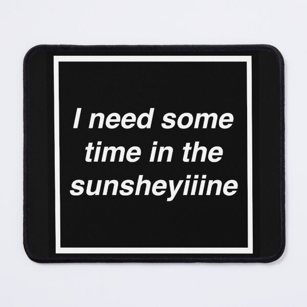 Item preview, I need some time in the sunshine new music manchester britpop love gallagher sign designed and sold by Doctor Schtrudel.