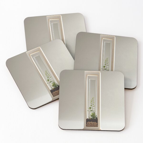 Item preview, Minimalist Vertical Terrarium Light Frame Art designed and sold by profustock.