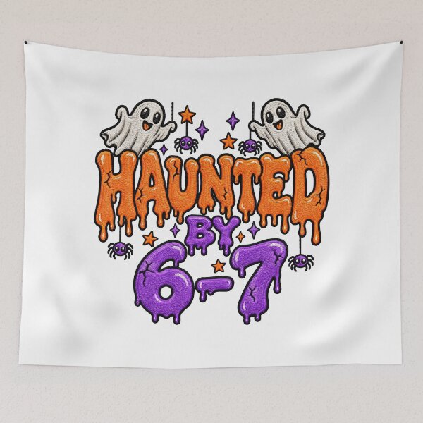 Item preview, Funny Haunted By 6-7 Teacher Halloween 6th 7th Grade designed and sold by ArtDesignTp.