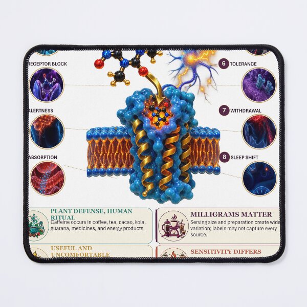 Item preview, Molecule Mysteries - Caffeine designed and sold by Molecule Mysteries.