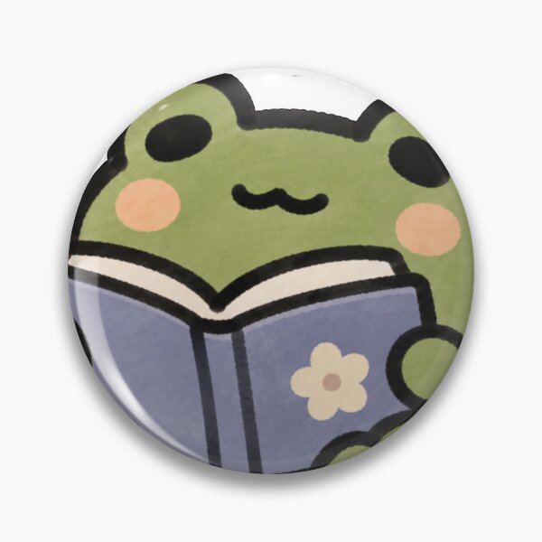 Artikelvorschau, Frosch liest ein Buch entworfen und verkauft von chookiebookie.
