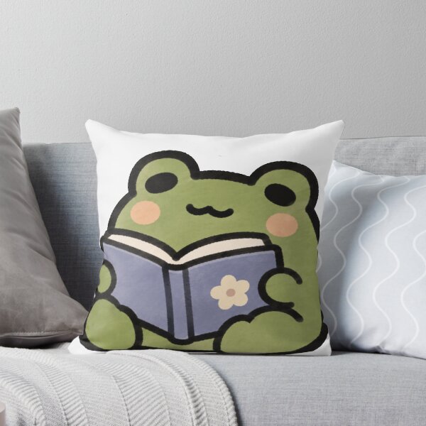 Artikelvorschau, Frosch liest ein Buch entworfen und verkauft von chookiebookie.