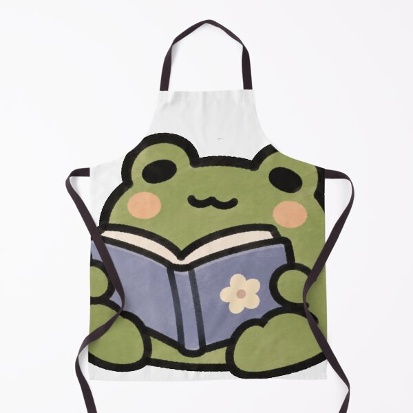 Item preview, Frog Reading a Book designed and sold by chookiebookie.