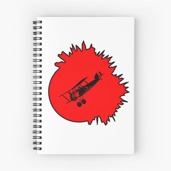 Item preview, Red Biplane Logo designed and sold by Michael Krogh Books.