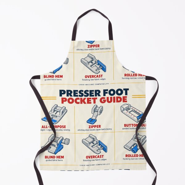 Item preview, Presser Foot Pocket Guide – Sewing Machine Foot Reference designed and sold by astersgraphics.