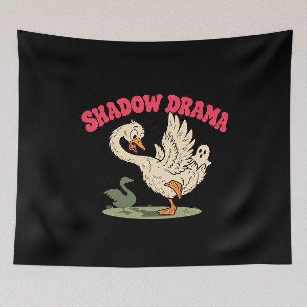 Item preview, Shadow Drama Funny Goose and Ghost designed and sold by AMICO77.