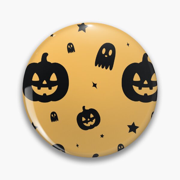 Item preview, Subtle Black on Black Halloween Ghost Pattern designed and sold by thepixfactory.