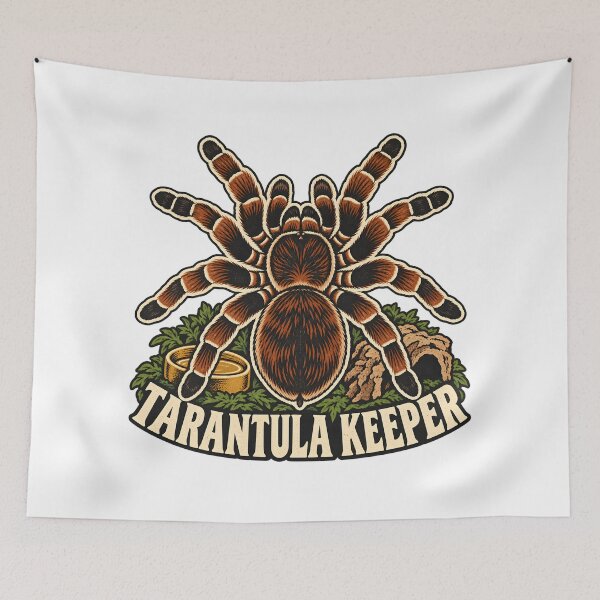 Item preview, Proud Tarantula Keeper Spider Design designed and sold by Philippa Shop.