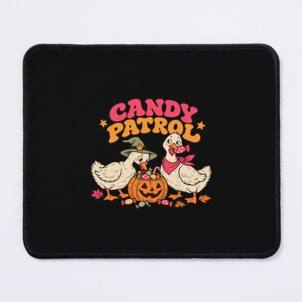 Item preview, Candy Patrol Halloween Geese with Pumpkin designed and sold by AMICO77.