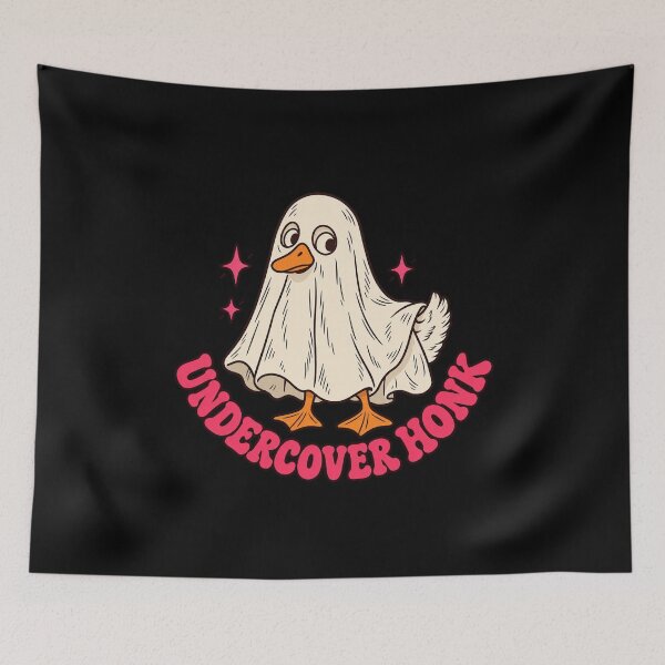 Item preview, Undercover Honk Goose in a Ghost Costume designed and sold by AMICO77.