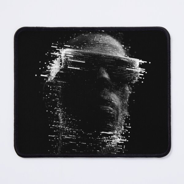 Item preview, Glitch Face in the Shadow Portrait designed and sold by folskullyz.