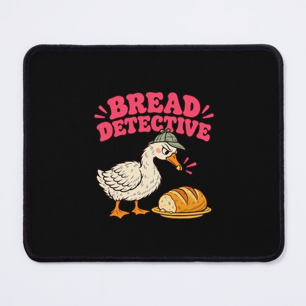 Item preview, Bread Detective Funny Goose with Missing Crumbs designed and sold by AMICO77.