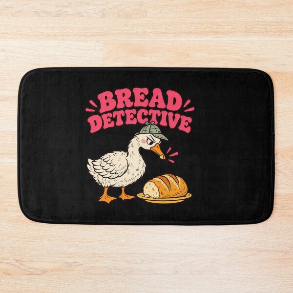 Item preview, Bread Detective Funny Goose with Missing Crumbs designed and sold by AMICO77.